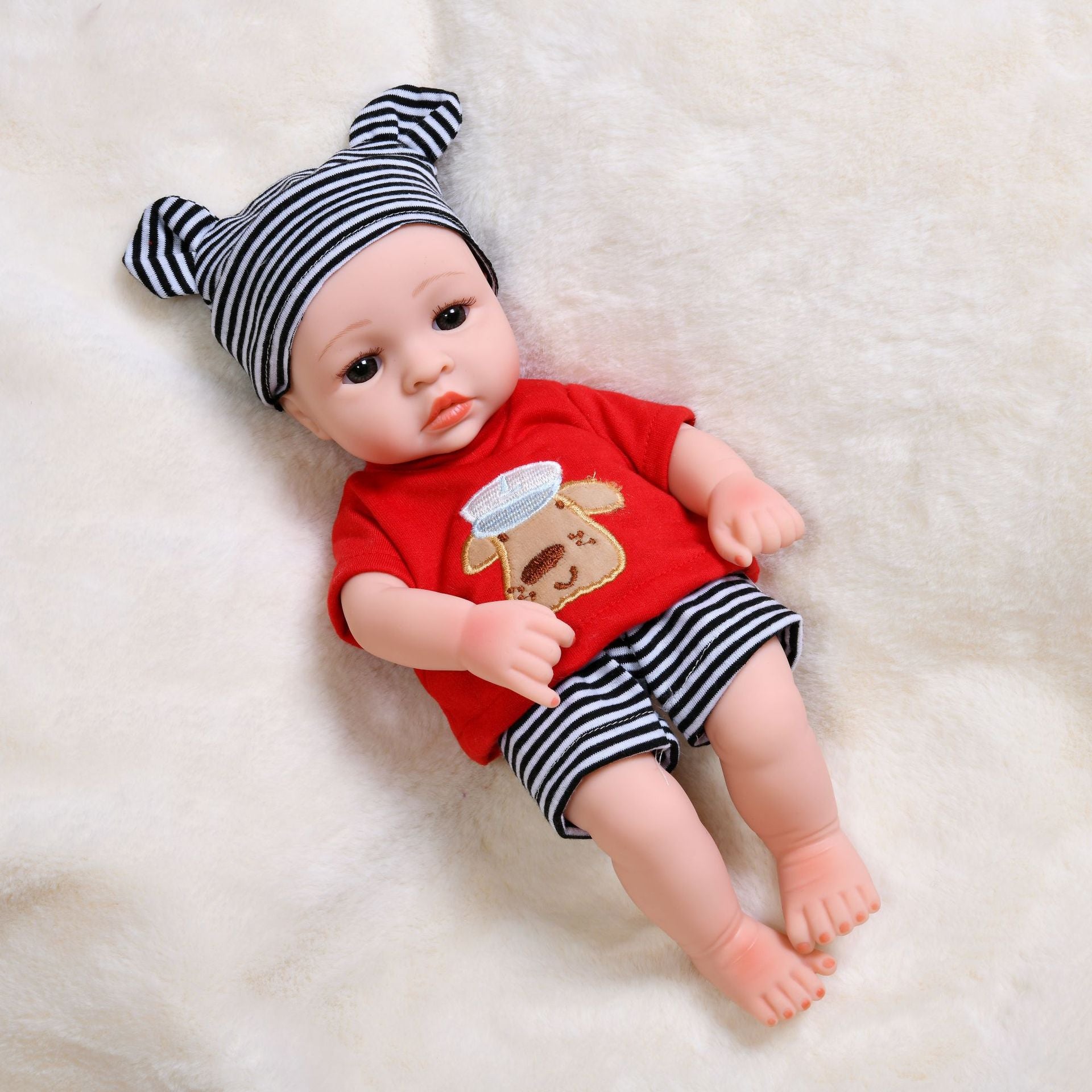 Mini occhi aperti da 12 Pollici 30cm Bambole Reborn Femmine Rosydolls