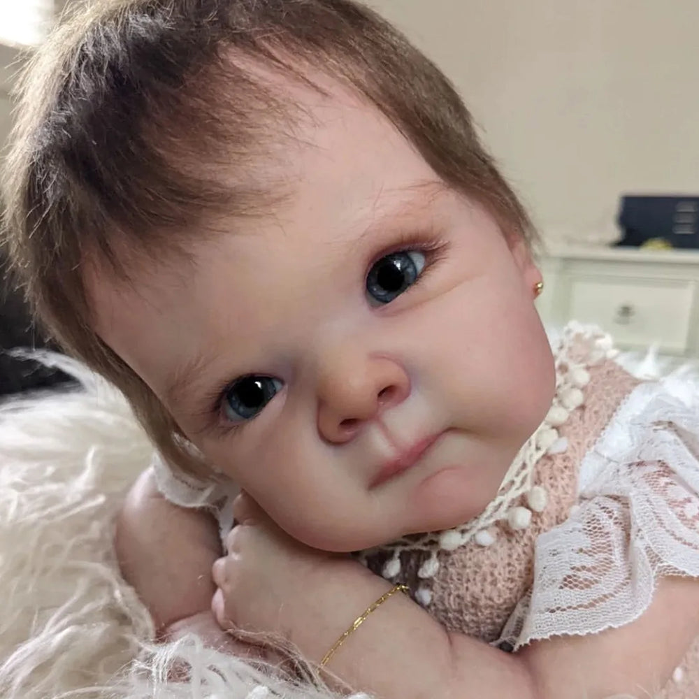 18 Inch Bettie Open Eyes DIY Blank Reborn Doll Kit