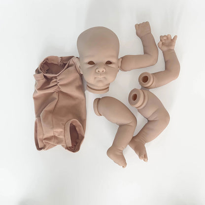 18 Inch Bettie Open Eyes DIY Blank Reborn Doll Kit