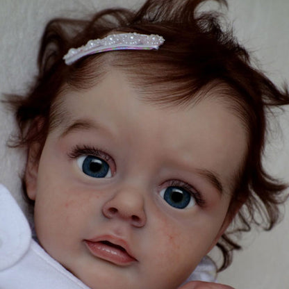 Chloe 21 inch Open Eyes DIY Reborn Doll Kit