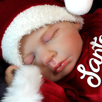 20 inches Closed Eyes Christmas Reborn Doll Girl/Boy-Loulou