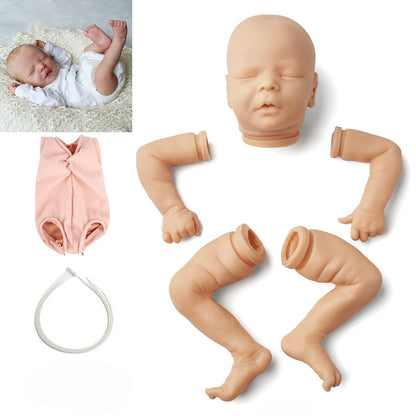 17 inch Darren Close Eyes DIY Unfinished Unpainted Doll Kit