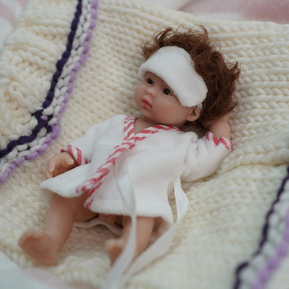 6 inch mini reborn dolls with open eyes