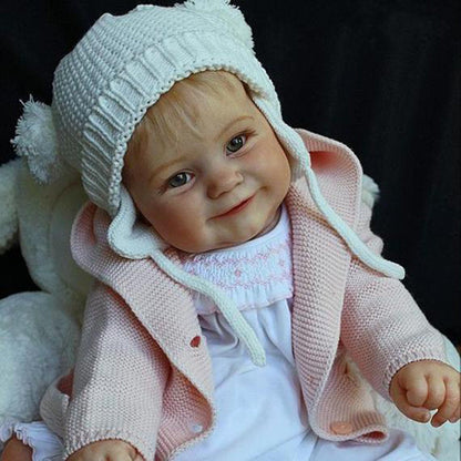 Angelia 20 inch Lifelike Open Eyes Reborn Baby Dolls (Shipping within 24 hours)