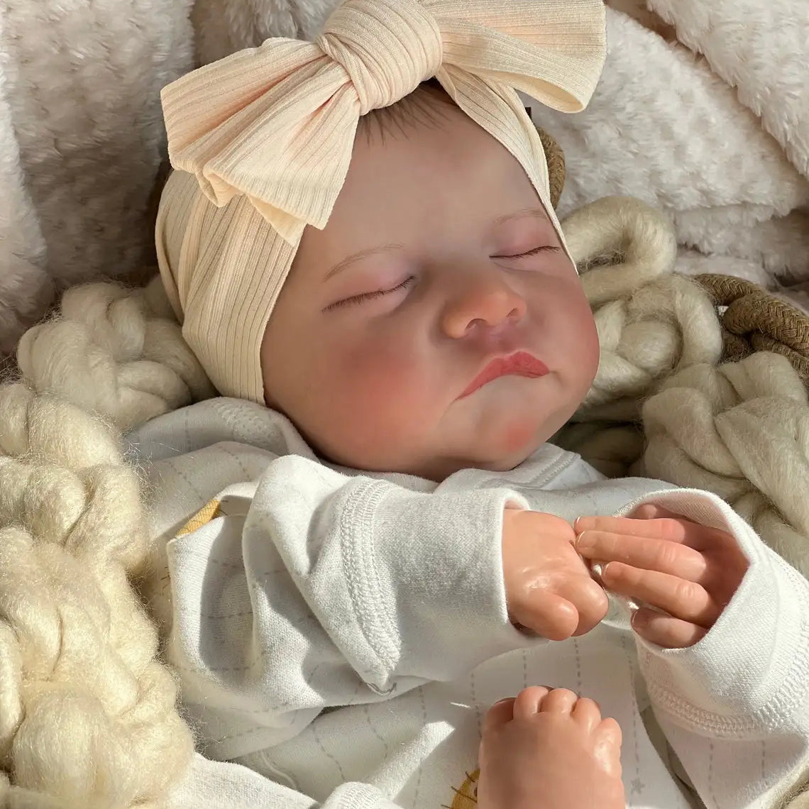 18 Inch Adorable Jessie Lifelike Reborn Baby Dolls