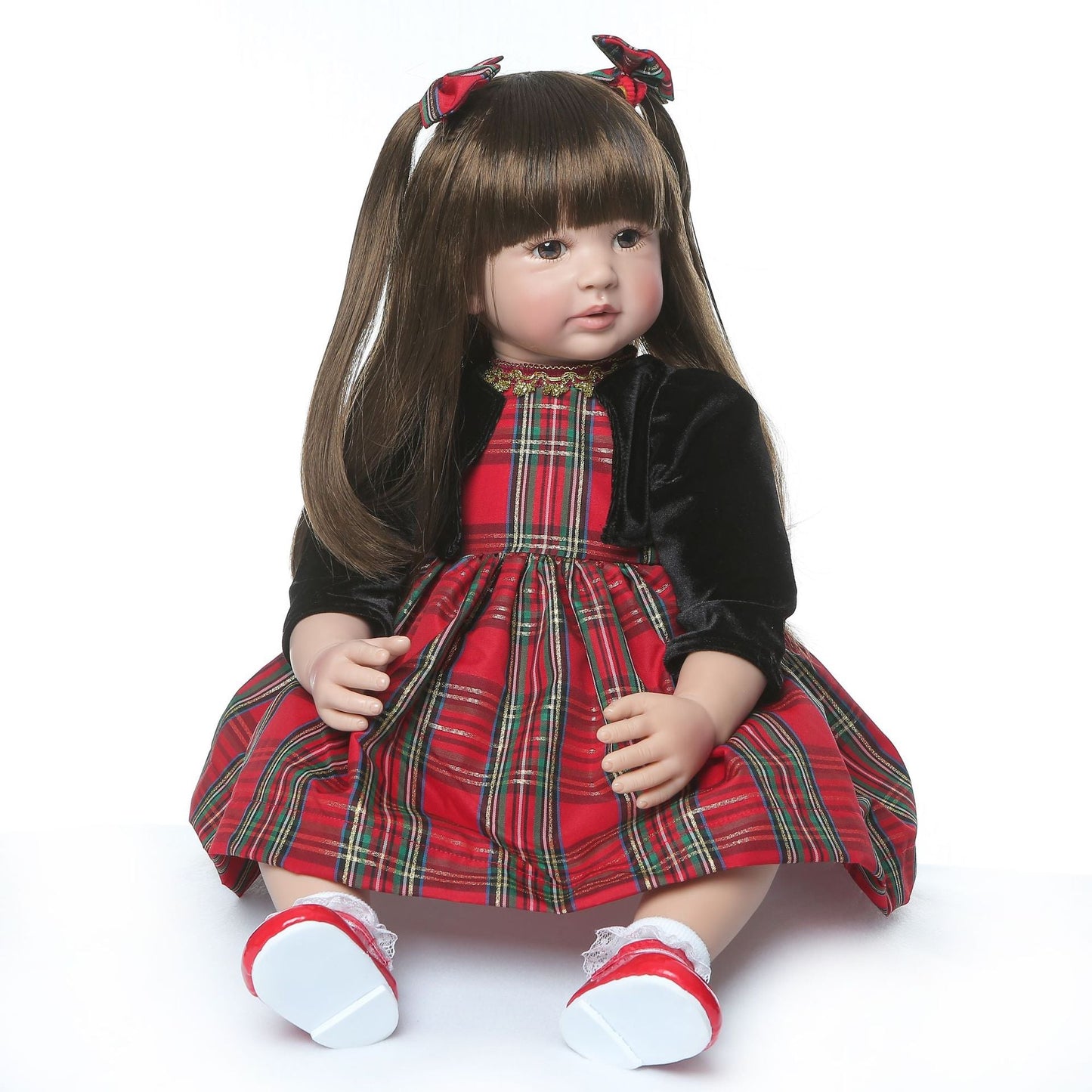 60cm long hair cute princess rebirth doll