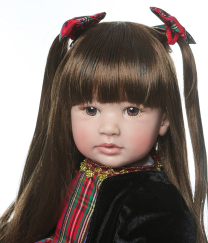 60cm long hair cute princess rebirth doll