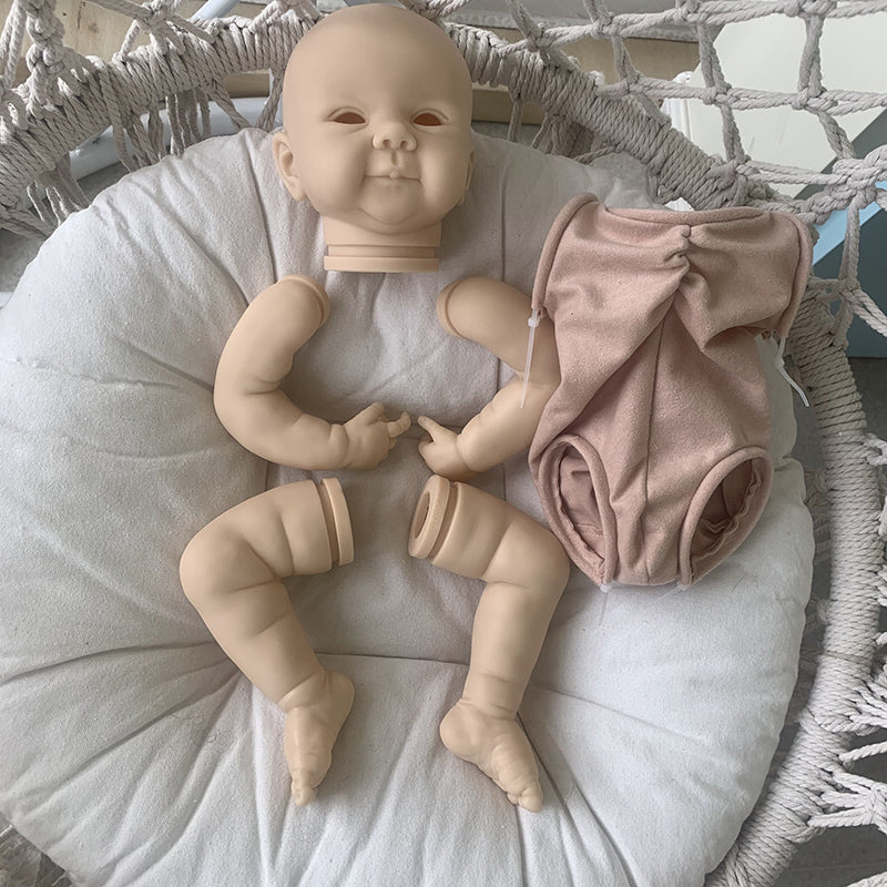 20 inch Sweet Juliette DIY White Unpainted Reborn Doll Kit