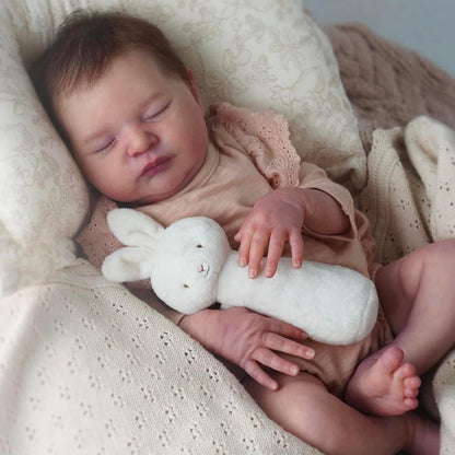 20 inch Mamie Close Eyes Reborn Dolls Girl-Laura