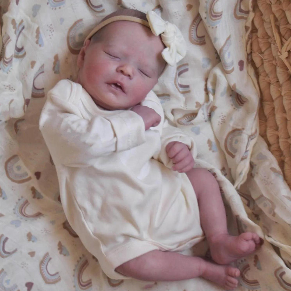 18 Inch Sleep Well Close Eyes Reborn Dolls Boy-Darren