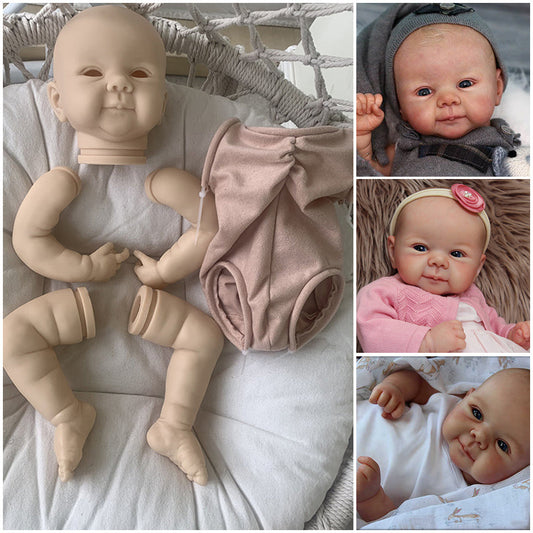 20 inch Sweet Juliette DIY White Unpainted Reborn Doll Kit