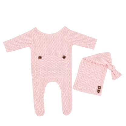 Solid Color Jumsuit and Hat for 20-22 Inches Dolls