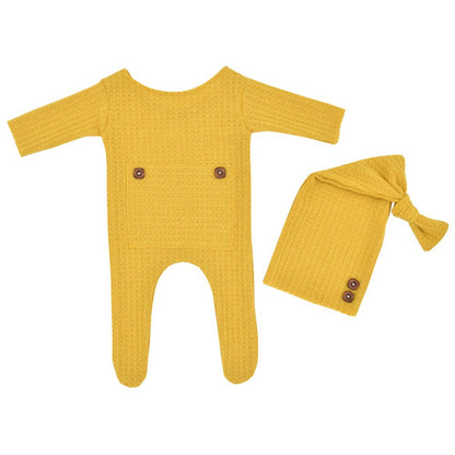 Solid Color Jumsuit and Hat for 20-22 Inches Dolls