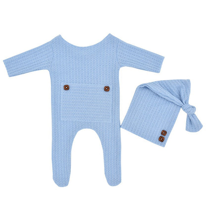 Solid Color Jumsuit and Hat for 20-22 Inches Dolls