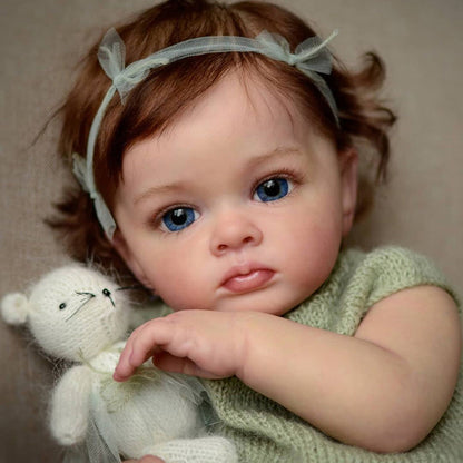 All 22 inch Open Eyes DIY Reborn Doll Kit