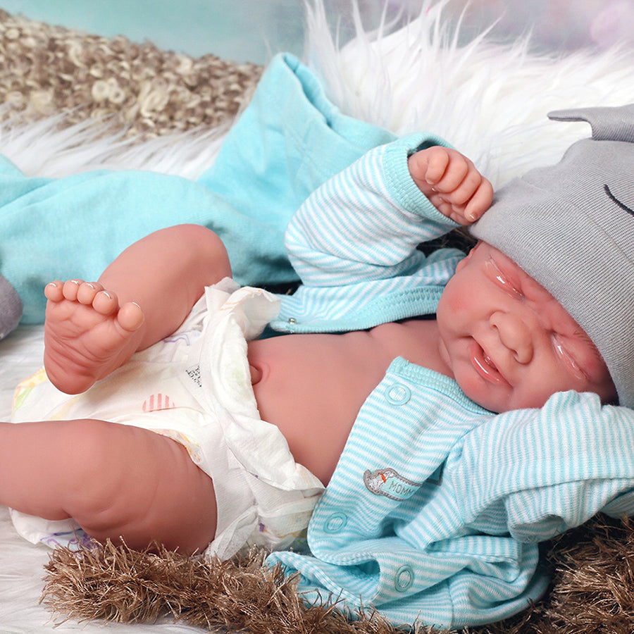 14 inch Crying Preemie Berenguer Realestic Reborn Doll Boys