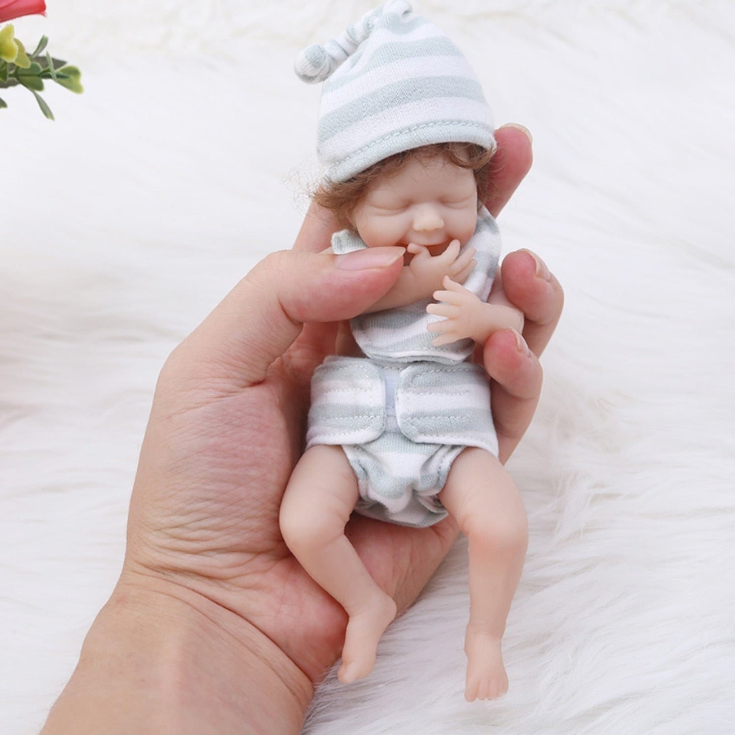 6 Inch 15cm for Smile Mini Reborn Doll-April