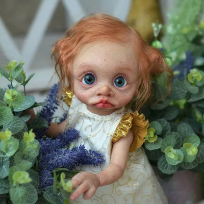 35 cm 14 inches eyes open reborn elf fairy girl