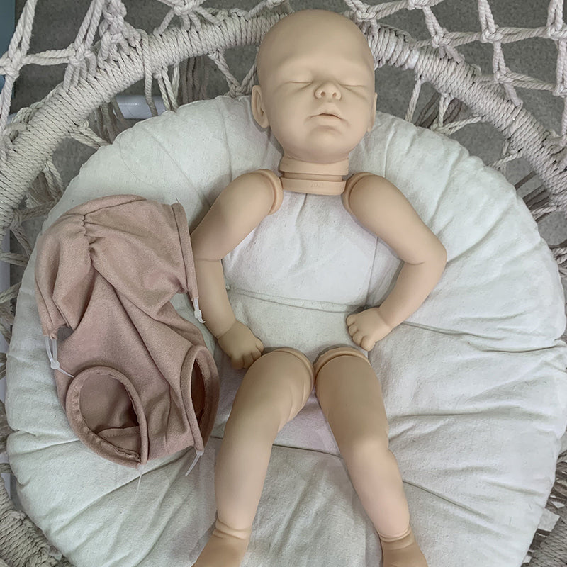 Avelee Closed Eyes 20 inch Reborn Doll Kit