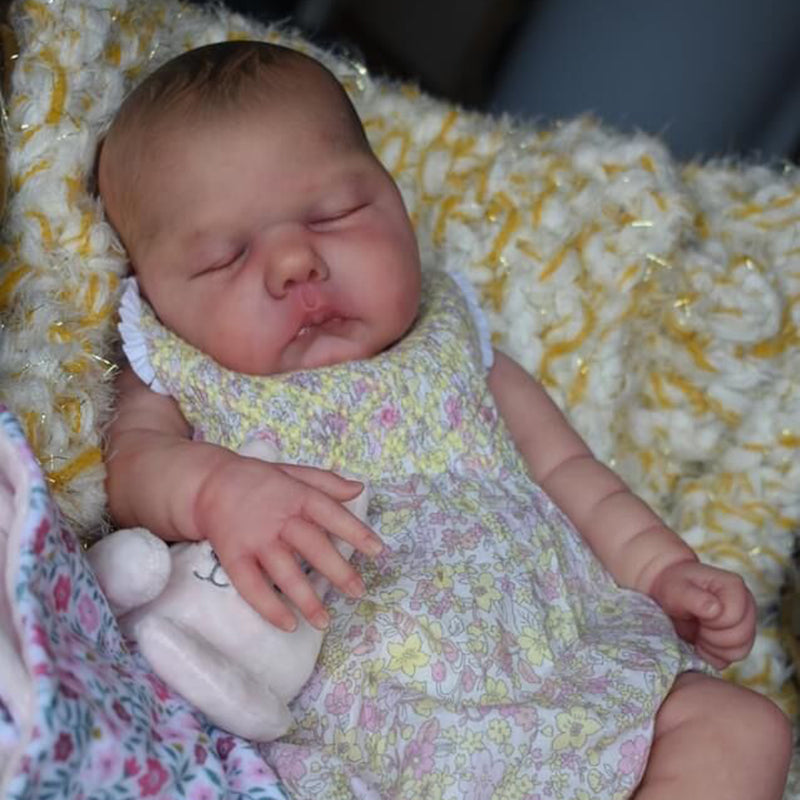 19 Inch Realistic Close Eyes Novia Reborn Doll