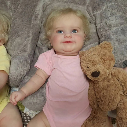 20 Inch Lifelike Amelia and Marvin Open Eyes Reborn Twins Dolls