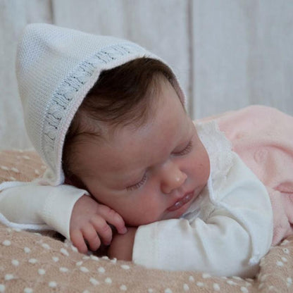 20 Inch Gloria Short Brown Hair Close Eyes Reborn Doll Boys(Shipping within 24 hours)