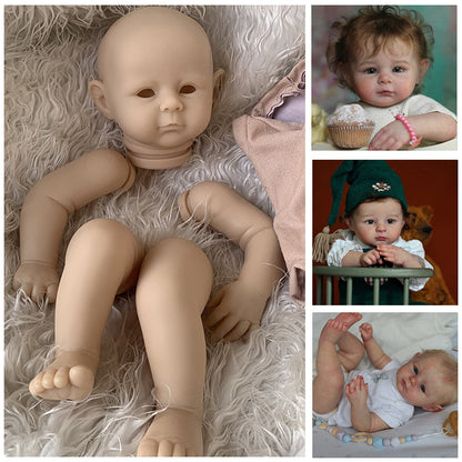 22 inch Sweet Archie DIY Unpainted White Reborn Doll Kit