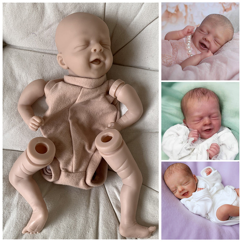 11 Inch Salia Close Eyes DIY Blank Reborn Doll Kit