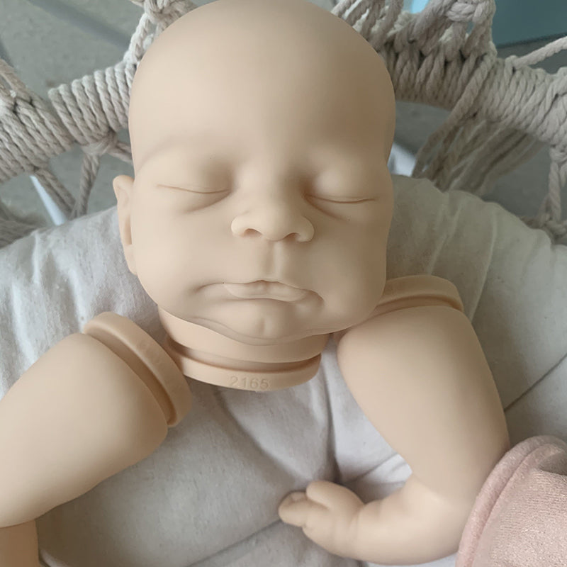 21 inch Timothy Closed Eyes Reborn Doll Kit