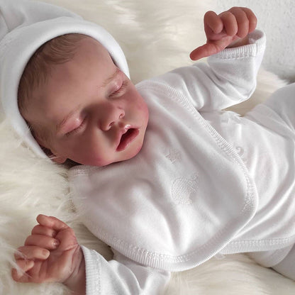 17 inch Kendra Close Eyes While Sleeping Reborn Doll Girls