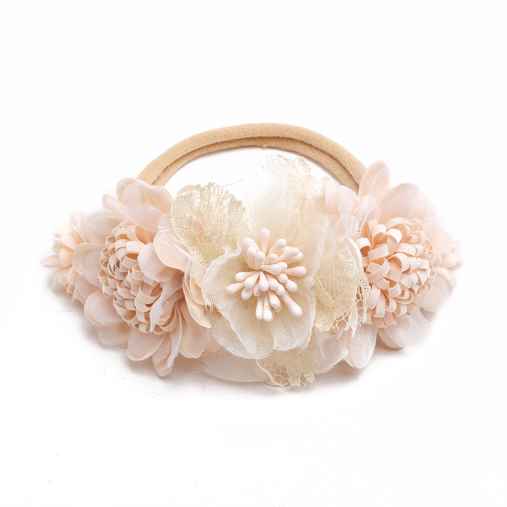 Cute Artificial Flower Headband for Kids(Shipping within 24 Hours)