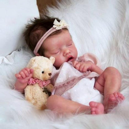 Realistic 17 inch Sleeping Reborn Baby Mamie