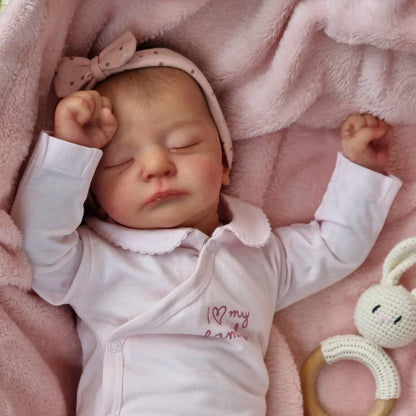 19 Inch Cute Close Eyes Reborn Doll-Kai