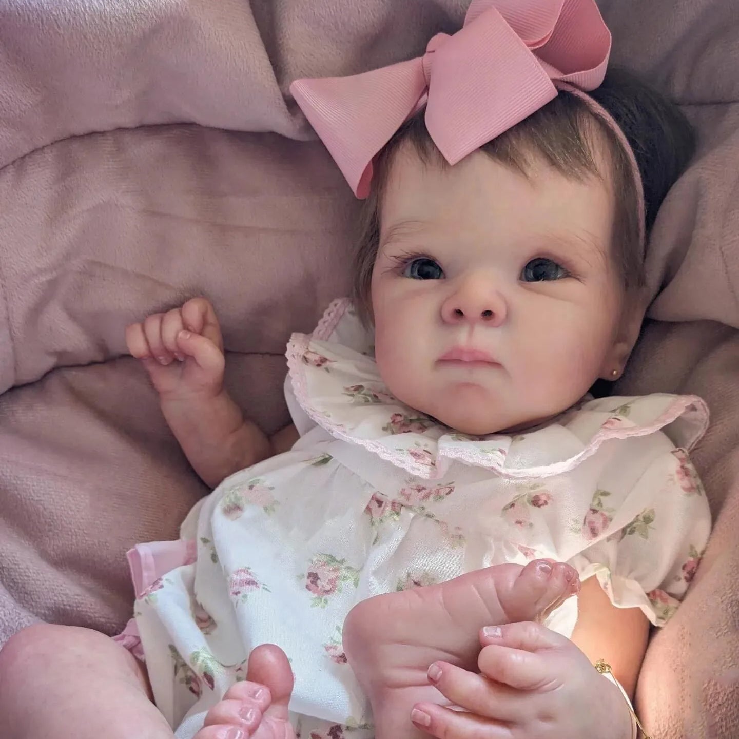 18 inch May Open Eyes Reborn Doll Girls-Bettie