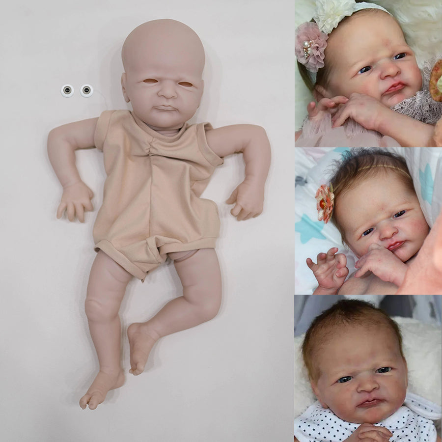 19 inch unpainted reborn doll kit - Alfie