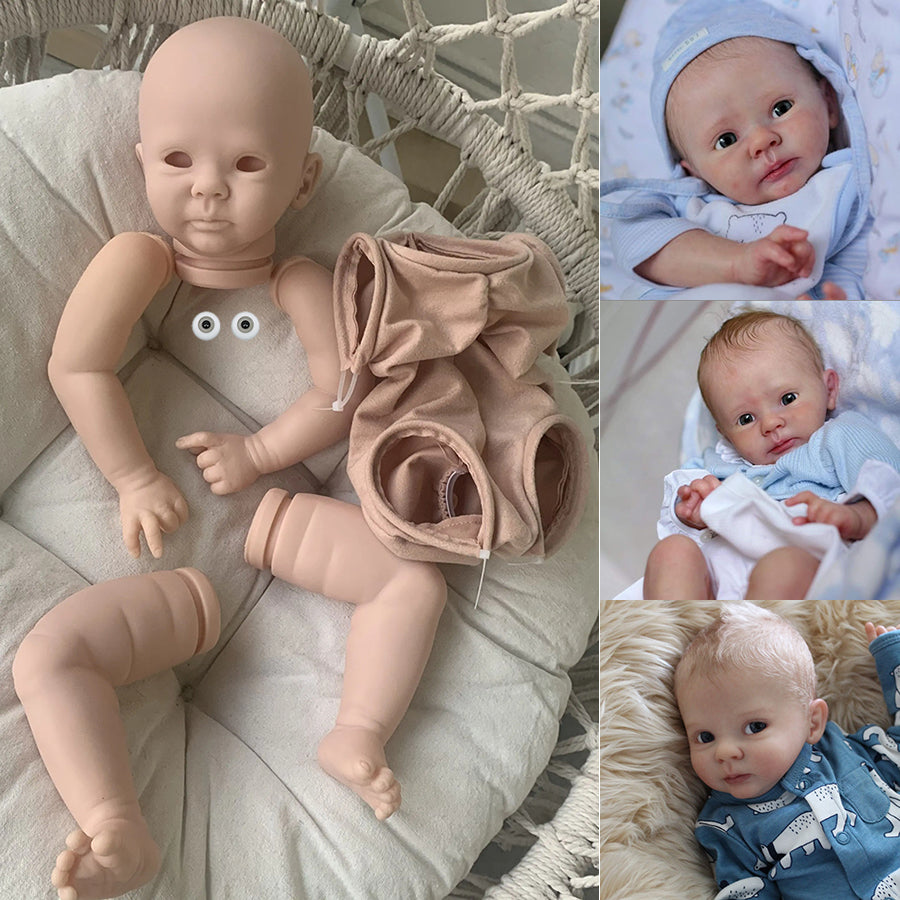 Unpainted 19 inch Baylor Reborn Doll Kit