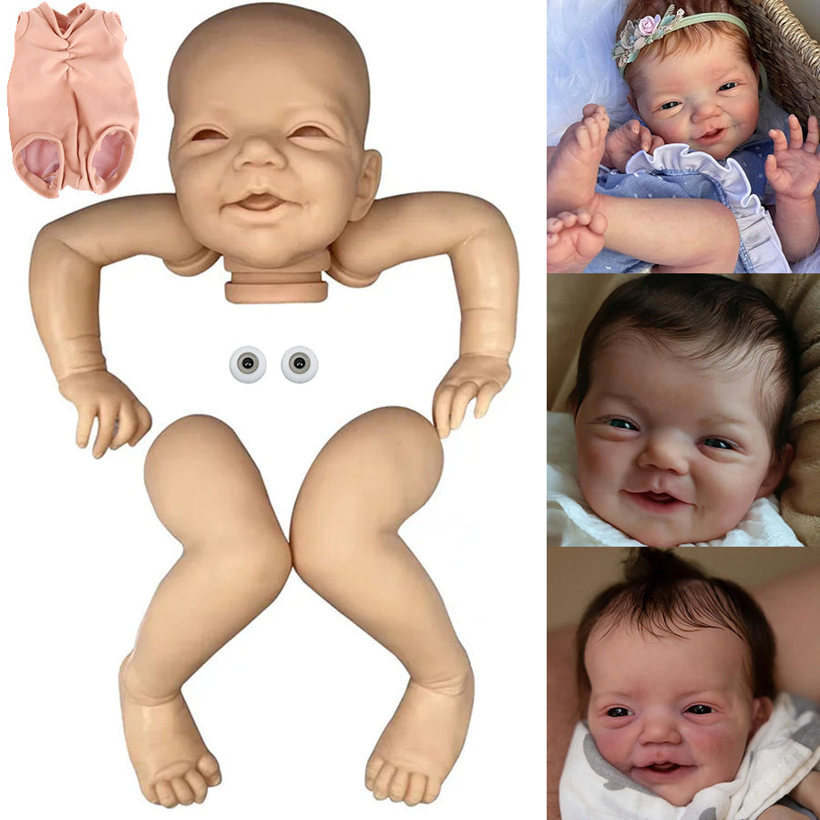 Charlie Smile Reborn 20 inch unpainted doll kit