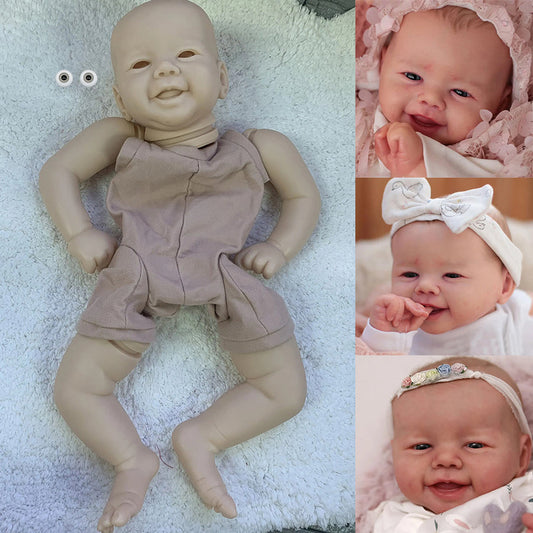 21 inch unpainted reborn doll kit - Emmy