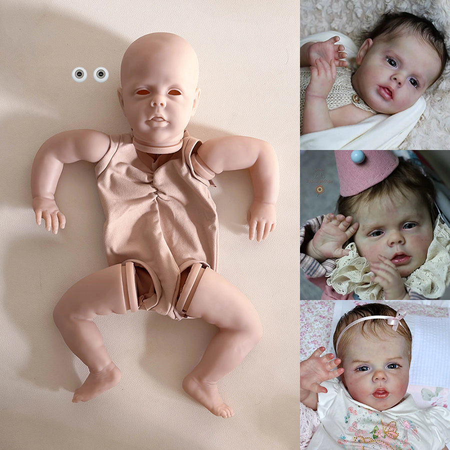 22 inch Unpainted Sherry Reborn Doll Kit