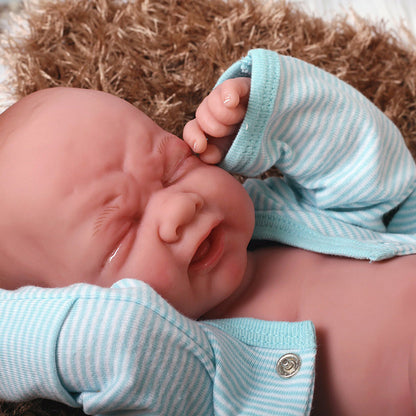 14 inch Crying Preemie Berenguer Realestic Reborn Doll Boys