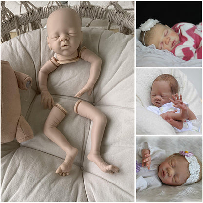 Daisy Closed Eyes 16 inch Reborn Doll Kit