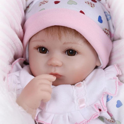 16 inch Lifelike Cloth Dolls Reborn Girl Dolls