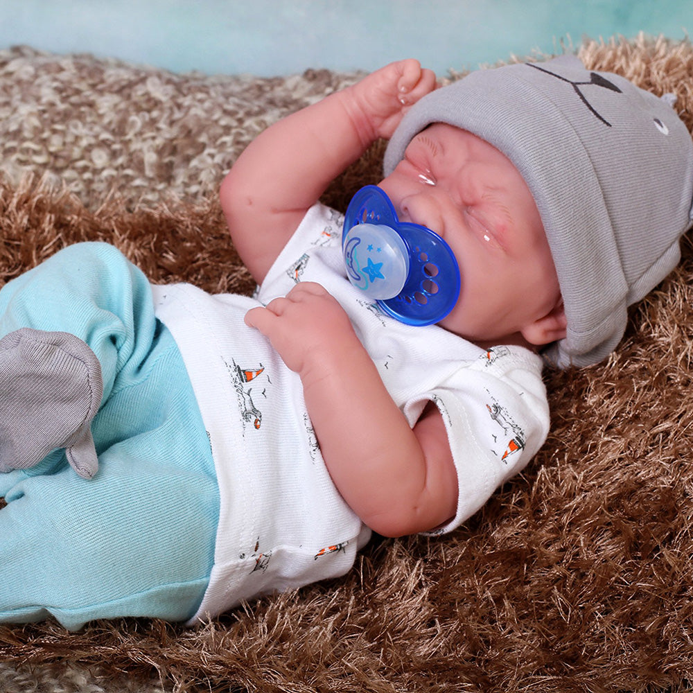 14 inch Crying Preemie Berenguer Realestic Reborn Doll Boys