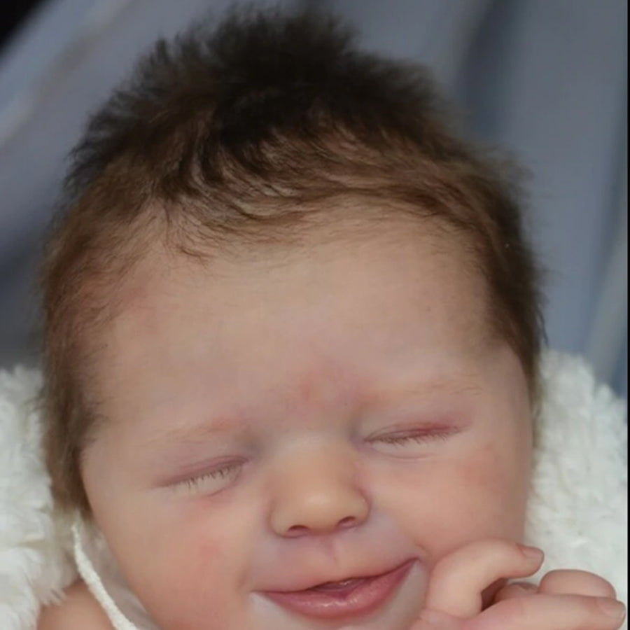 Agnes Smiley Face 18 inch Reborn Doll Kit