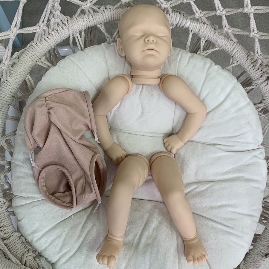 Avelee Closed Eyes 20 inch Reborn Doll Kit