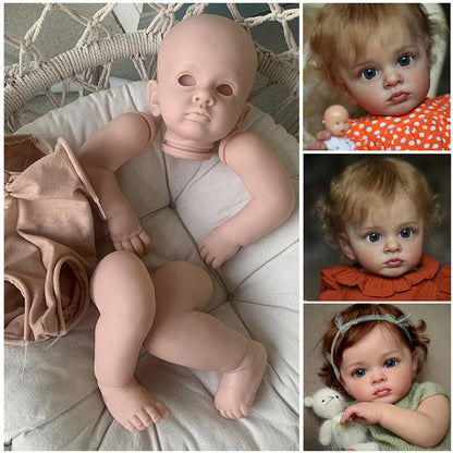 All 22 inch Open Eyes DIY Reborn Doll Kit