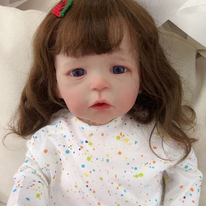 24 inch Reborn Dolls with Blue Eyes - Sandie