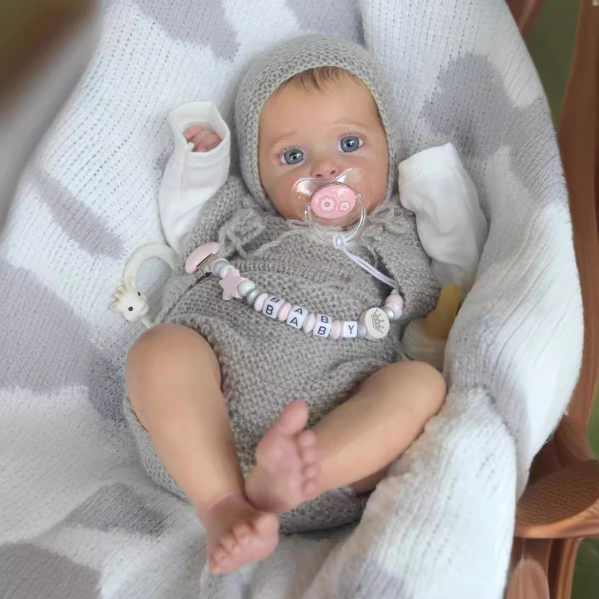 19 inch Open Eyes Reborn Dolls-Jocy