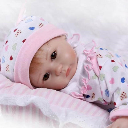 16 inch Lifelike Cloth Dolls Reborn Girl Dolls