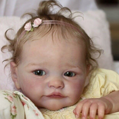 Darcy 24 inch Realistic Open-Eyed Reborn Doll with Hair